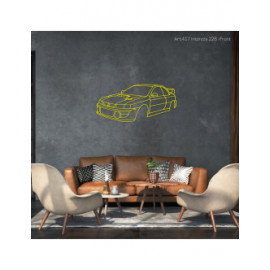 Décoration murale Art Design - silhouette Subaru IMPREZA 22 B FRONT