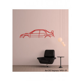Décoration murale Art Design - silhouette Subaru IMPREZA WRX-STI Décoration murale Art Design - silhouette Subaru IMPREZA WRX-STI