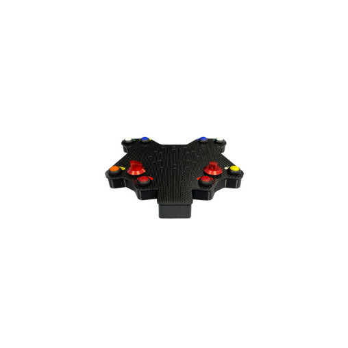 Platine de volant sans fil 10 boutons en carbone AIM