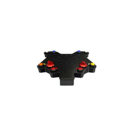 Platine de volant sans fil 10 boutons en carbone AIM