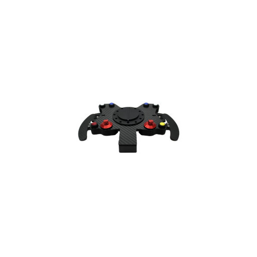 Platine de volant sans fil 8 boutons en carbone avec palettes de changement de vitesse AIM