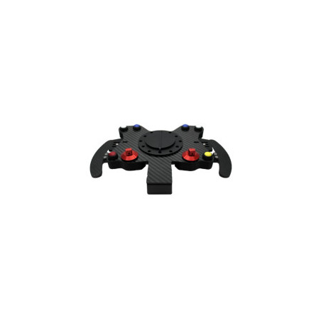 Platine de volant sans fil 8 boutons en carbone avec palettes de changement de vitesse AIM