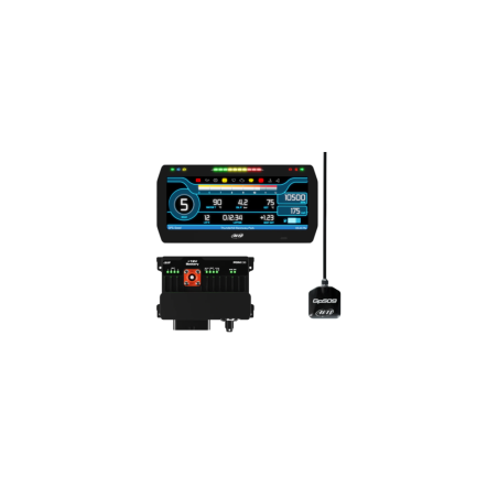 Kit d'enregistrement de données AIM PDM 8 avec écran 10" type Road
