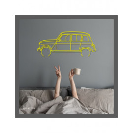 Décoration murale Art Design - silhouette Renault R4