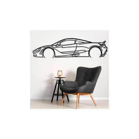 Décoration murale Art Design - silhouette McLaren 720S