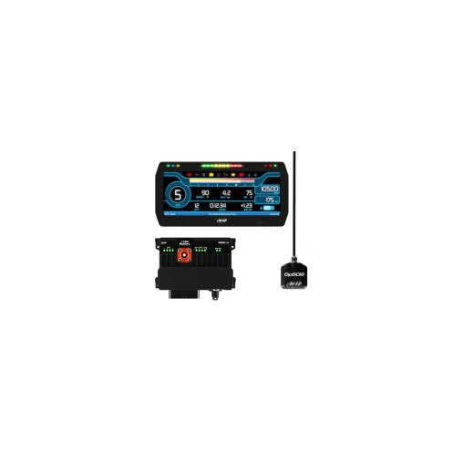 Kit d'enregistrement de données AIM PDM 8 avec écran 10" type Road