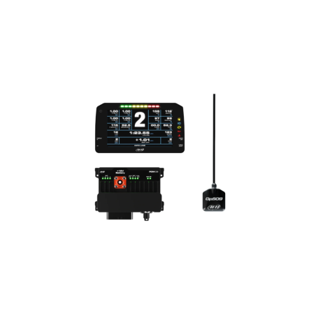 Kit d'enregistrement de données AIM PDM 8 avec écran 6" type Road