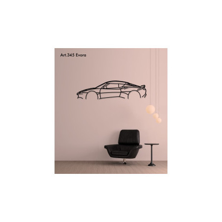 Décoration murale Art Design - silhouette Lotus EVORA