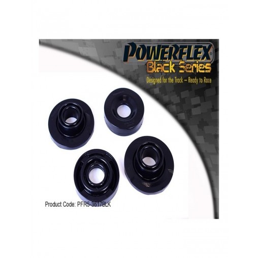 Silent Bloc Powerflex Black Insert Support Avant Pont Arrière BMW E36 (2 Pièces)