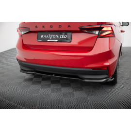 MAXTON Rear Splitter Skoda Fabia Mk4 MAXTON Rear Splitter Skoda Fabia Mk4