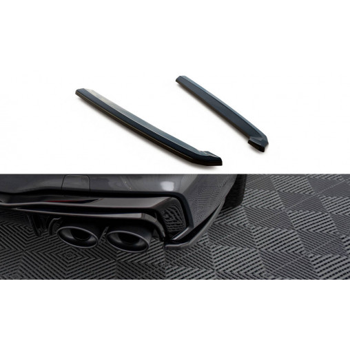 MAXTON Rear Side Splitters Audi A7 S-Line C8 / S7 C8 MAXTON Rear Side Splitters Audi A7 S-Line C8 / S7 C8