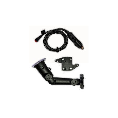 Kit support Ventouse alimentation allume cigare ordinateur de bord MONIT modèle 2023