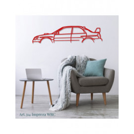 Décoration murale Art Design - silhouette Subaru IMPREZA WRC Décoration murale Art Design - silhouette Subaru IMPREZA WRC