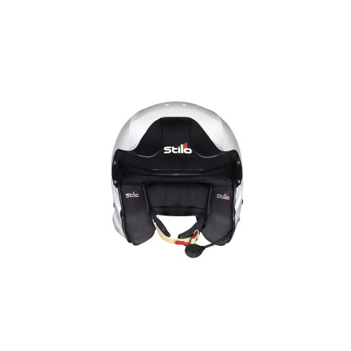 Casque Stilo Venti Trophy Rally blanc/noir sans clip Hans Casque Stilo Venti Trophy Rally blanc/noir sans clip Hans