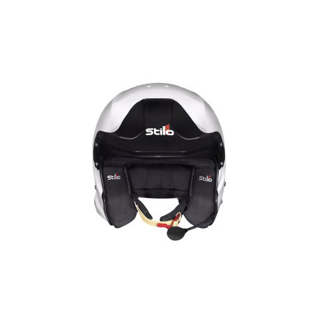 Casque Stilo Venti Trophy Rally blanc/noir sans clip Hans