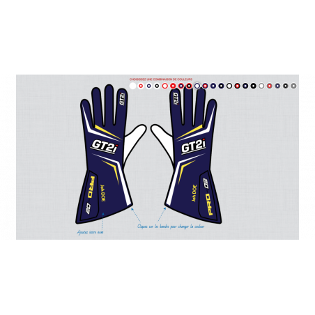 Gants GT2i Pro 02 Personnalisés