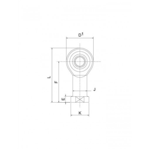 Rotule Compétition Rodobal Femelle Oeil 3/8"