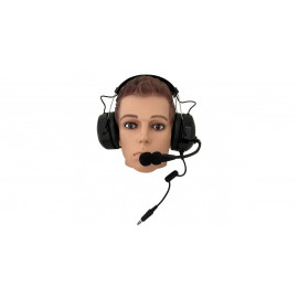 Pack communication 2x casques de liaison GT2i Pro (connexion Peltor) + support Kielder® offert
