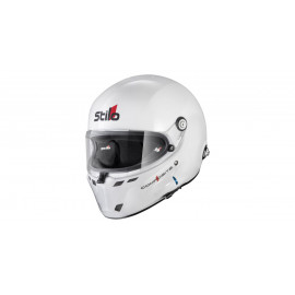Casque STILO ST6 F Turismo blanc/noir - Snell SA2020 FIA 8859-24 Hans FIA8858-10