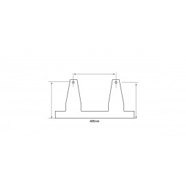 Pack Fixations Latérales Basses Aluminium GT2i