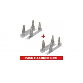 Pack Fixations Latérales Basses Aluminium GT2i