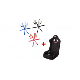 Pack harnais GT2i Race + siège baquet GT2i Club