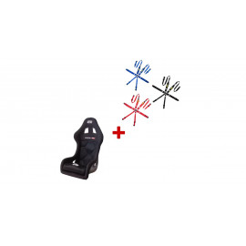 Pack baquet Race M + harnais GT2i Race