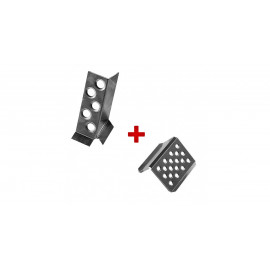 Pack Repose Pieds Pilote + Co-pilote GT2i Race & Safety