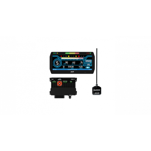 Kit d'enregistrement de données AIM PDM 8 avec écran 10" type Road