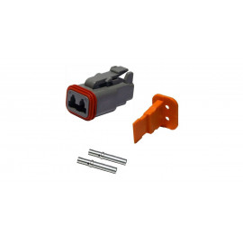 Kit complet connecteur DEUTSCH DT male 2 voies