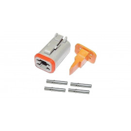 Kit complet connecteur DEUTSCH DT mâle 4 voies