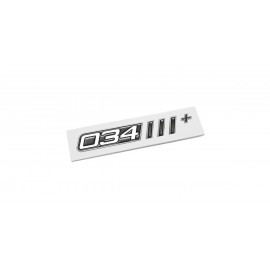 BADGE DYNAMIC+ 034MOTORSPORT BADGE DYNAMIC+ 034MOTORSPORT