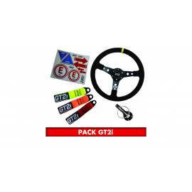 Pack Look GT2i Attache-capot + Sangles+ Volant+ Stickers Offerts