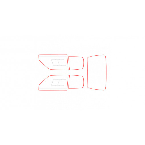 Vitrage MAKROLON Racing Window pour PEUGEOT 205 Vitrage MAKROLON Racing Window pour PEUGEOT 205
