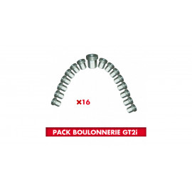 Pack Ecrous Plats Acier 12x125 GT2i