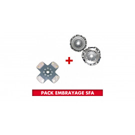Pack Embrayage Mécanisme + Disque Rigide SFA 4 patins pour Ford Sierra Cosworth