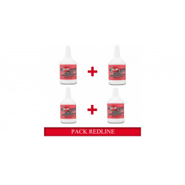 Pack 4 Bidons Huile de Boîte Red Line Shockproof