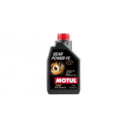 Huile de boite MOTUL GEAR POWER FE 75W - bidon de 1 litre