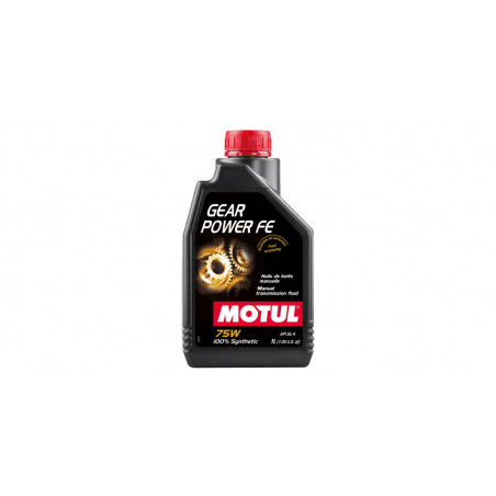 Huile de boite MOTUL GEAR POWER FE 75W - bidon de 1 litre