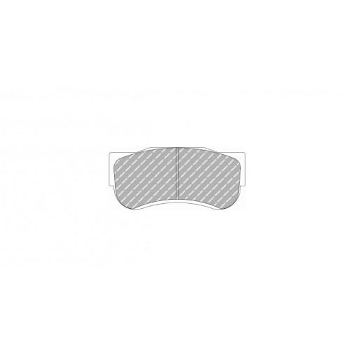 Plaquettes de frein Ferodo TL66 3155 Plaquettes de frein Ferodo TL66 3155