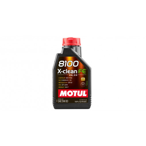 Huile moteur MOTUL 8100 X-clean FE 5W-30 - Bidon de 1L