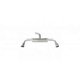 Pack échappement : tube central + terminal Inoxcar Volkswagen Golf 7 phase 2 (245cv)