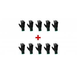 Pack de 10 gants mécano GT2i Eco noir