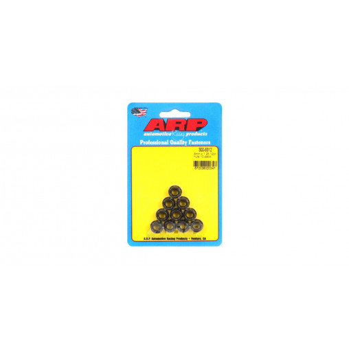 Pack écrous ARP (10) M8 x 1.25 - Black Oxyde 12 pts