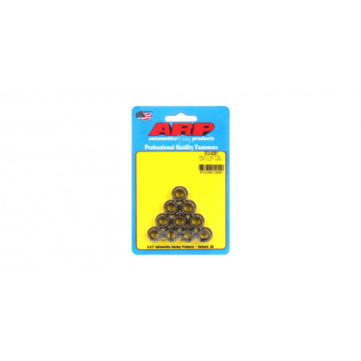 Pack écrous ARP (10) M9 x 1.00 - Black Oxyde 12 pts