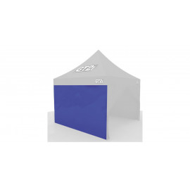 Pack Tente Bleu 3x6m + Mur avec Fenêtre