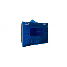 Pack Tente Bleue 3x3 + Mur avec Fenêtres