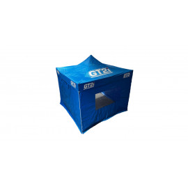 Pack Tente Bleue 3x3 + Mur avec Fenêtres