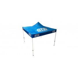 Pack Tente Bleue 3x3 + Mur avec Fenêtres