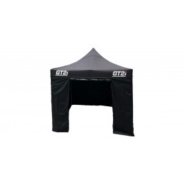 Pack Tente 3x3m Noir GT2i + Mur sans Fenêtres + porte